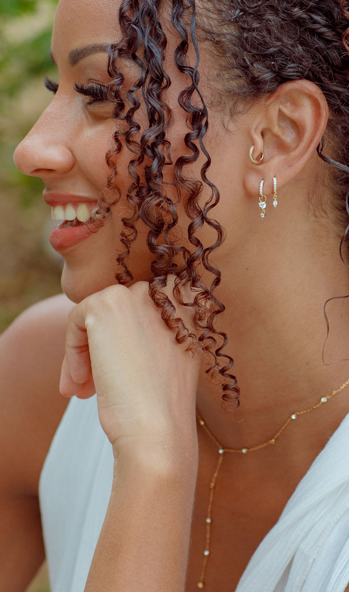 Boucle d'oreille Muse