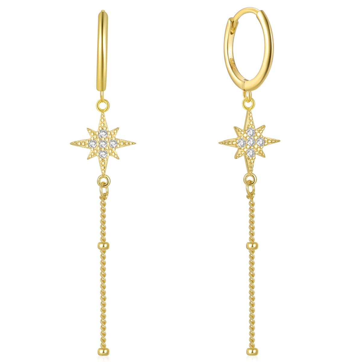 Boucles chainette Lya
