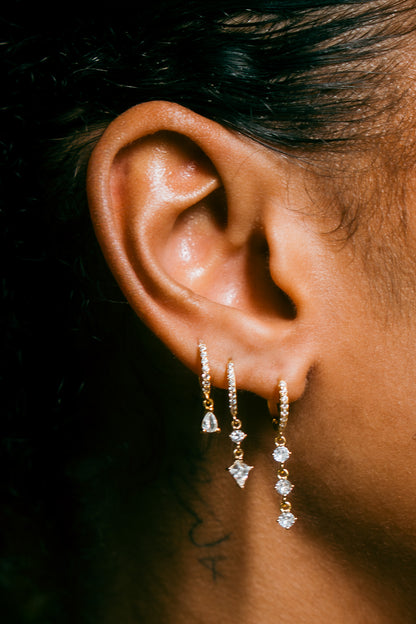 Boucles d'oreilles Daphné